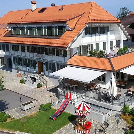 Gasthof Zum Schluessel La Meridienne Fribourg Sa Ueberstorf Dış mekan fotoğraf