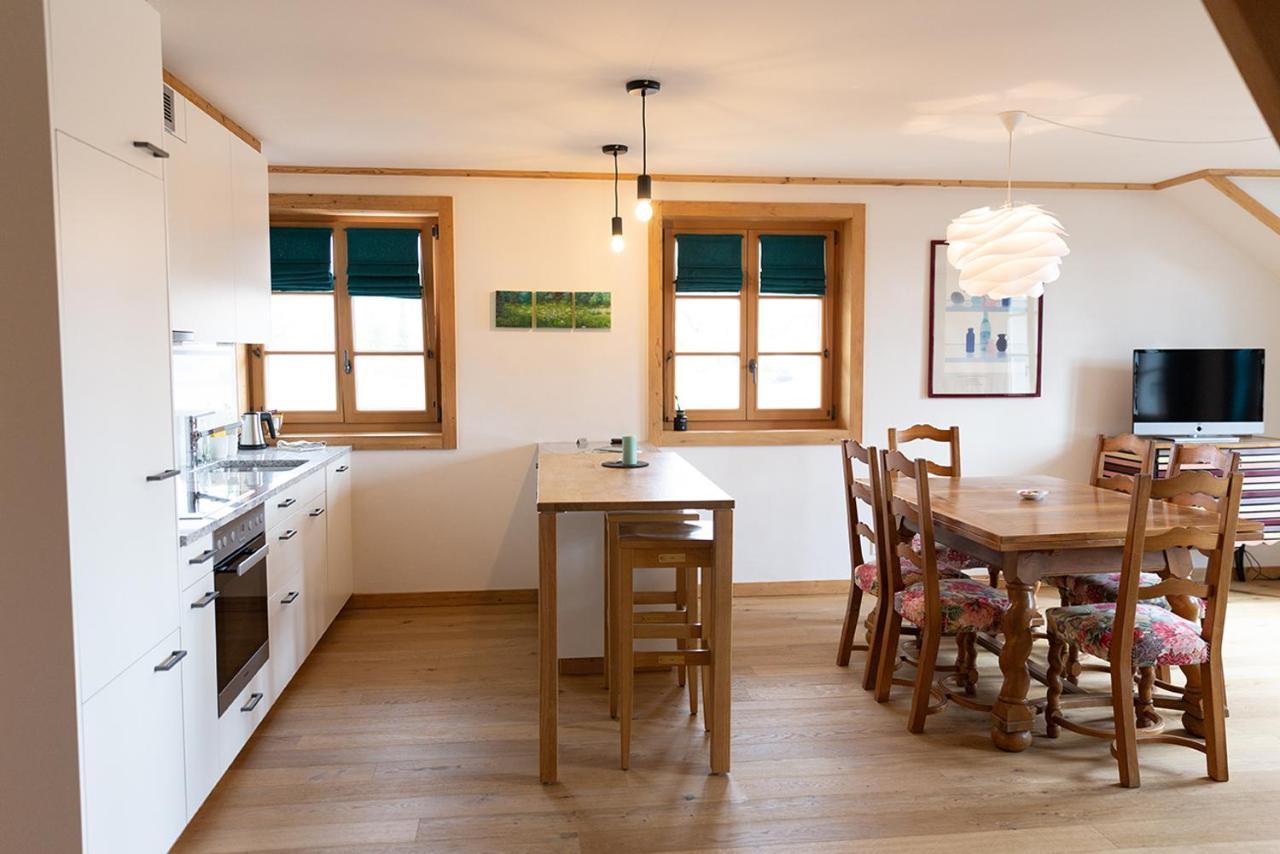 Gasthof Zum Schluessel La Meridienne Fribourg Sa Ueberstorf Dış mekan fotoğraf