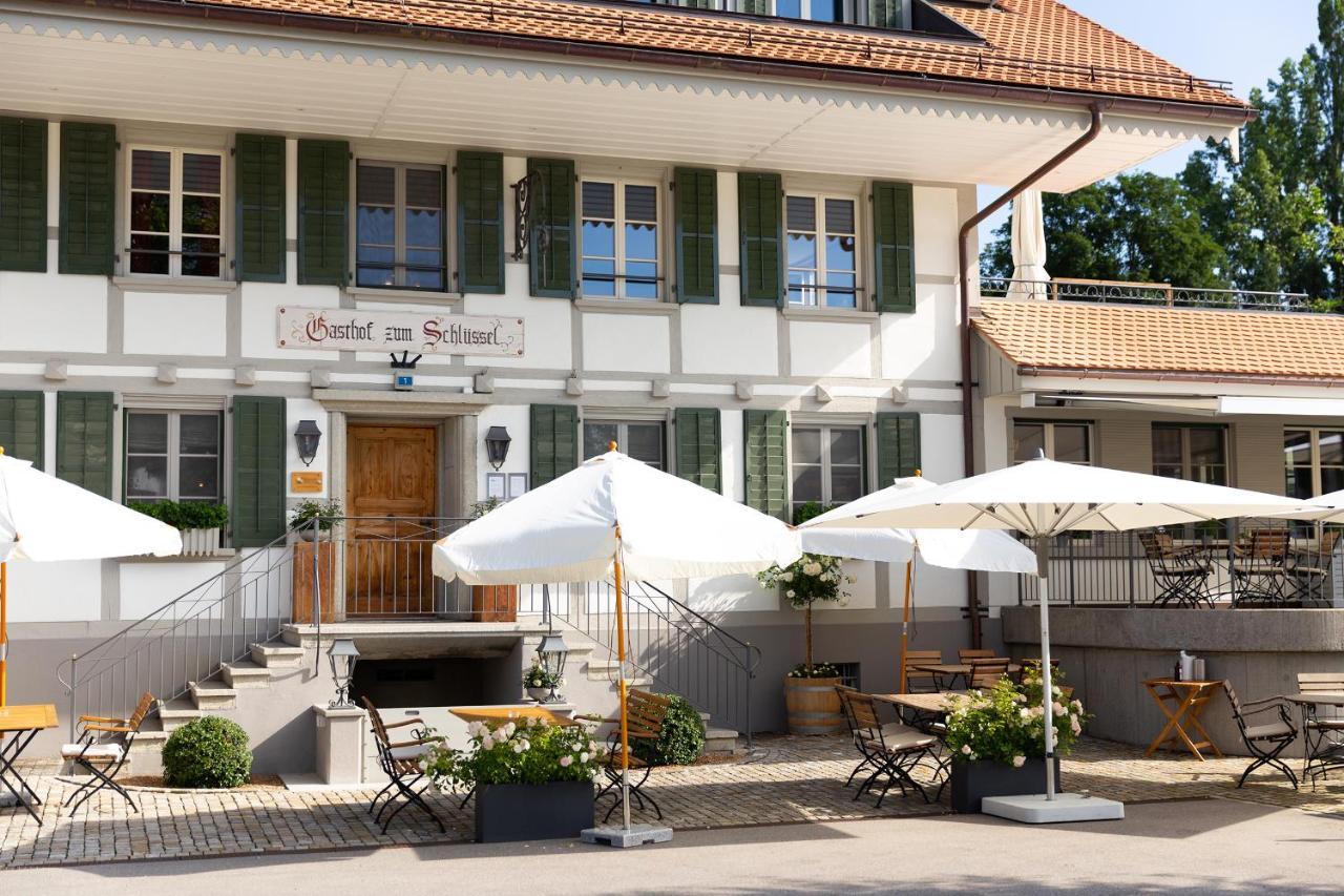 Gasthof Zum Schluessel La Meridienne Fribourg Sa Ueberstorf Dış mekan fotoğraf